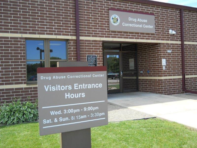 Visitor's Entrance to DACC (Drug Abuse Correctional Center